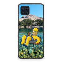 Thumbnail for Samsung M32 4G Summer Happiness Θήκη από τη Smartfits με σχέδιο στο πίσω μέρος και μαύρο περίβλημα | Smartphone case with colorful back and black bezels by Smartfits