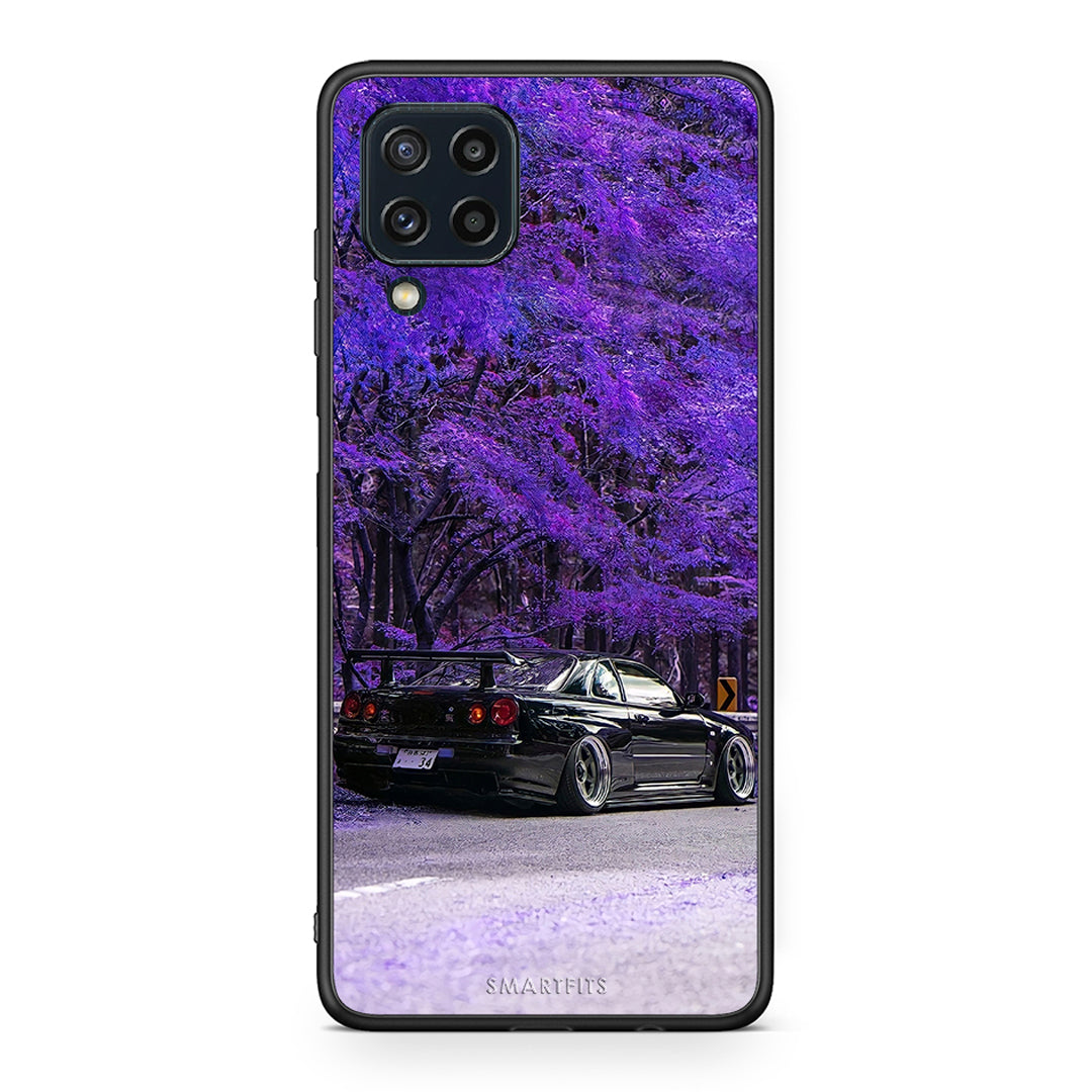 Samsung M32 4G Super Car Θήκη Αγίου Βαλεντίνου από τη Smartfits με σχέδιο στο πίσω μέρος και μαύρο περίβλημα | Smartphone case with colorful back and black bezels by Smartfits