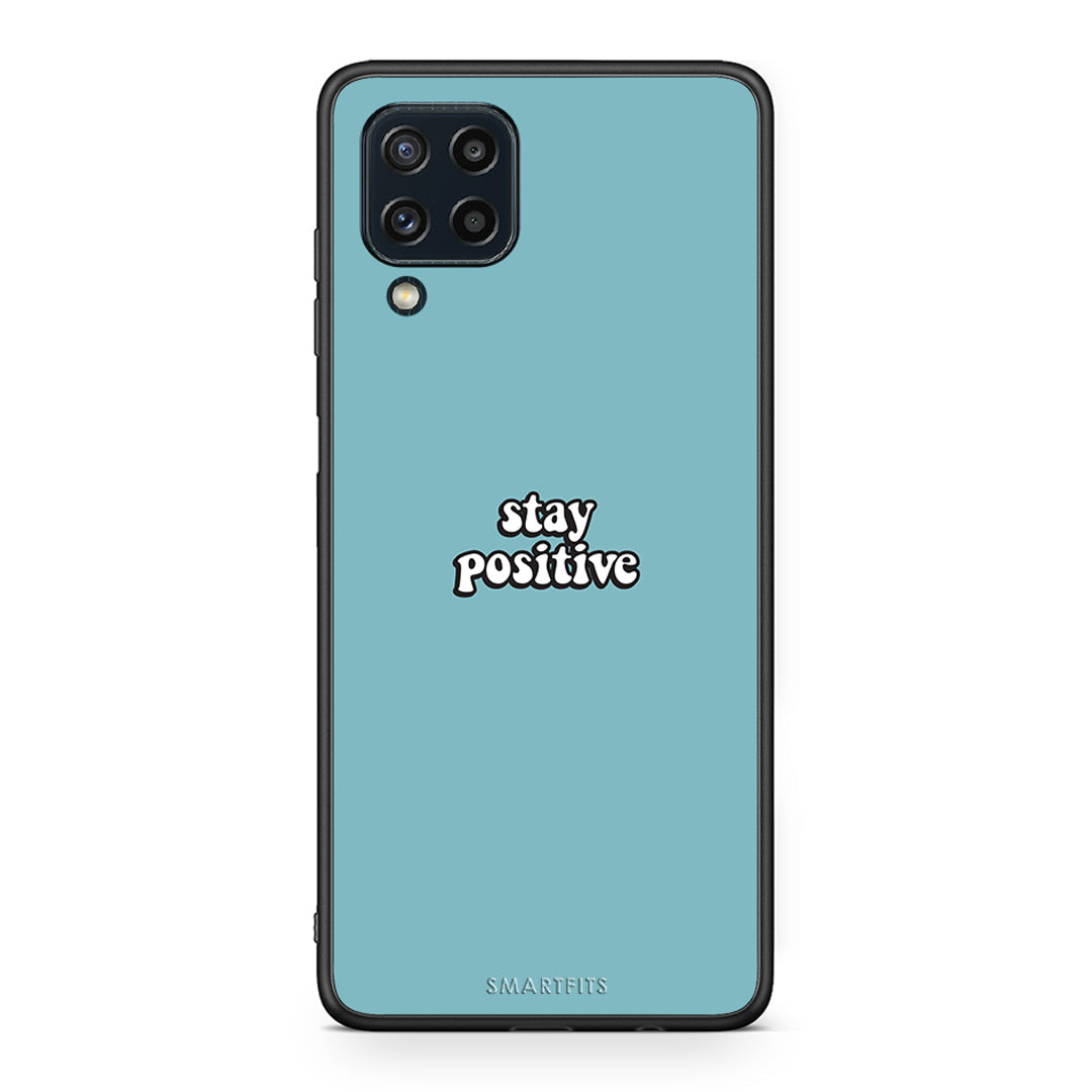 4 - Samsung M32 4G Positive Text case, cover, bumper