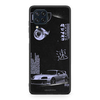Thumbnail for Samsung M32 4G Tokyo Drift Θήκη Αγίου Βαλεντίνου από τη Smartfits με σχέδιο στο πίσω μέρος και μαύρο περίβλημα | Smartphone case with colorful back and black bezels by Smartfits