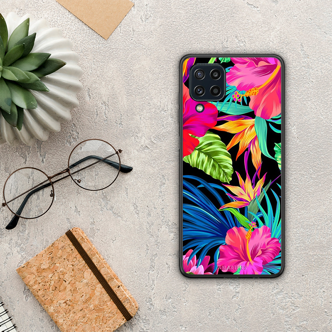 Tropical Flowers - Samsung Galaxy M32 4G case