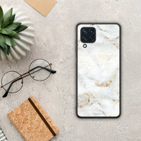 Thumbnail for White Gold Marble - Samsung Galaxy M32 4G case