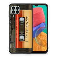 Thumbnail for Θήκη Samsung M33 Awesome Mix από τη Smartfits με σχέδιο στο πίσω μέρος και μαύρο περίβλημα | Samsung M33 Awesome Mix case with colorful back and black bezels