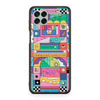 Thumbnail for Samsung M33 Bubbles Soap θήκη από τη Smartfits με σχέδιο στο πίσω μέρος και μαύρο περίβλημα | Smartphone case with colorful back and black bezels by Smartfits