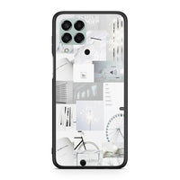 Thumbnail for Samsung M33 Collage Make Me Wonder Θήκη Αγίου Βαλεντίνου από τη Smartfits με σχέδιο στο πίσω μέρος και μαύρο περίβλημα | Smartphone case with colorful back and black bezels by Smartfits
