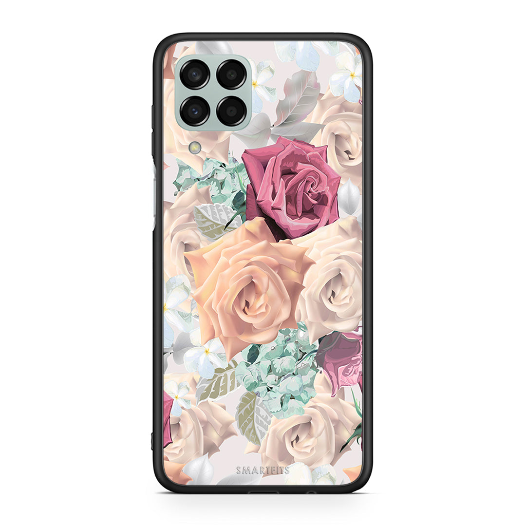 99 - Samsung M33 Bouquet Floral case, cover, bumper