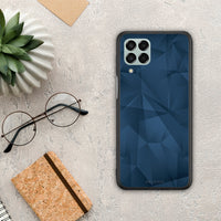 Thumbnail for Geometric Blue Abstract - Samsung Galaxy M33 case