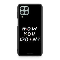Thumbnail for Samsung M33 How You Doin θήκη από τη Smartfits με σχέδιο στο πίσω μέρος και μαύρο περίβλημα | Smartphone case with colorful back and black bezels by Smartfits