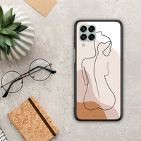 Thumbnail for Lineart Woman - Samsung Galaxy M33 case