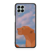 Thumbnail for Samsung M33 Lion Love 2 Θήκη Αγίου Βαλεντίνου από τη Smartfits με σχέδιο στο πίσω μέρος και μαύρο περίβλημα | Smartphone case with colorful back and black bezels by Smartfits