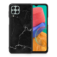 Thumbnail for Θήκη Samsung M33 Black Marble από τη Smartfits με σχέδιο στο πίσω μέρος και μαύρο περίβλημα | Samsung M33 Black Marble case with colorful back and black bezels