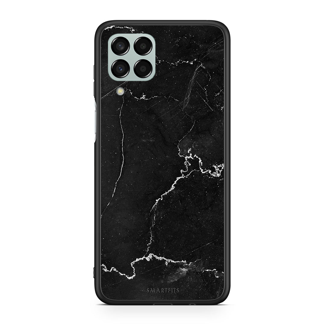 1 - Samsung M33 black marble case, cover, bumper