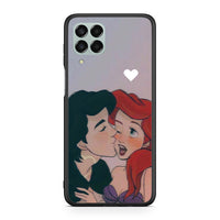 Thumbnail for Samsung M33 Mermaid Love Θήκη Αγίου Βαλεντίνου από τη Smartfits με σχέδιο στο πίσω μέρος και μαύρο περίβλημα | Smartphone case with colorful back and black bezels by Smartfits