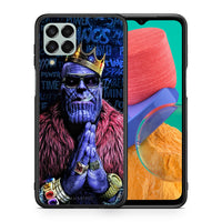 Thumbnail for Θήκη Samsung M33 Thanos PopArt από τη Smartfits με σχέδιο στο πίσω μέρος και μαύρο περίβλημα | Samsung M33 Thanos PopArt case with colorful back and black bezels