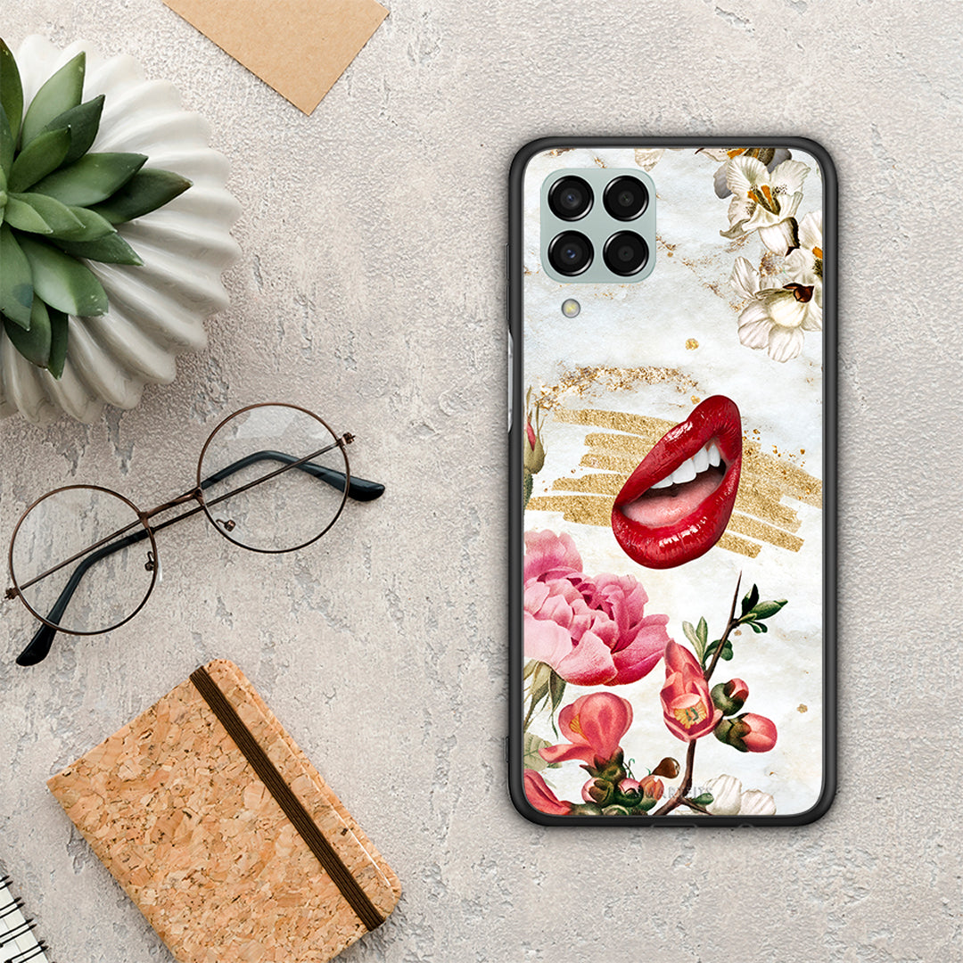 Red Lips - Samsung Galaxy M33 case