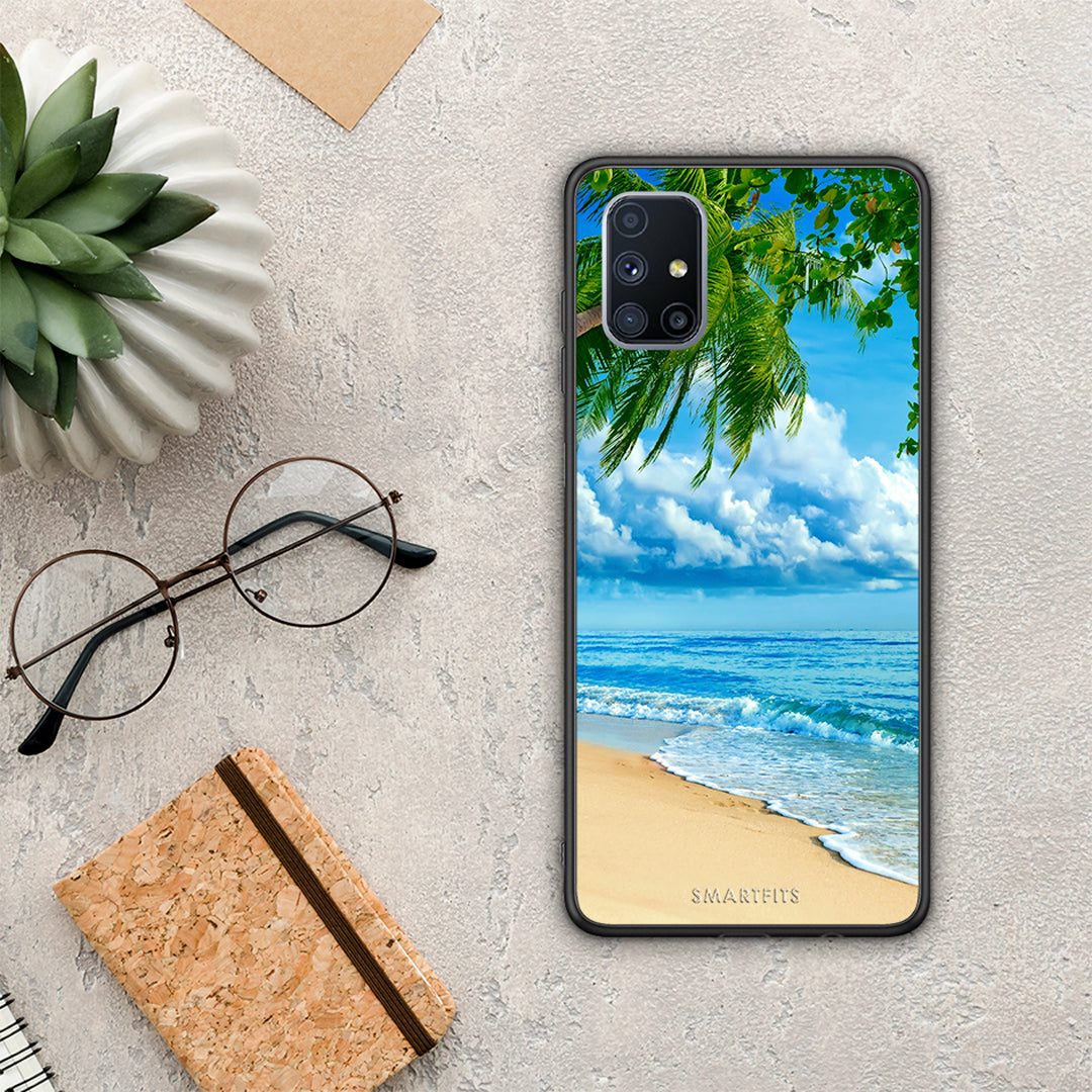 Beautiful Beach - Samsung Galaxy M51 case