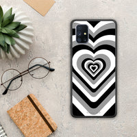 Thumbnail for Black Hearts - Samsung Galaxy M51 case