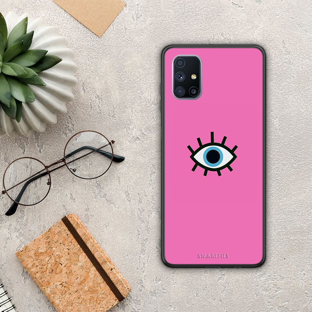 Blue Eye Pink - Samsung Galaxy M51 case