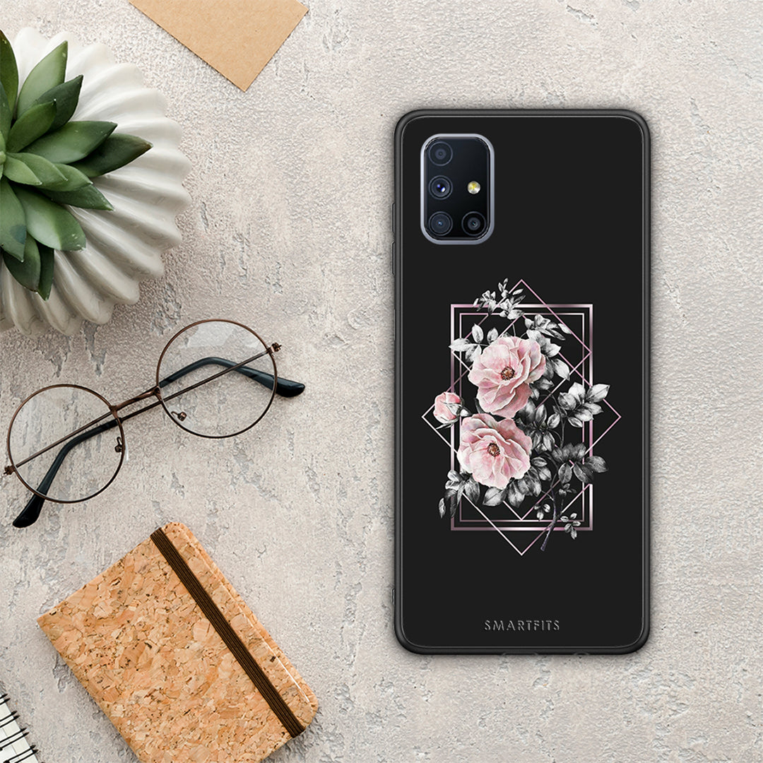 Flower Frame - Samsung Galaxy M51 case