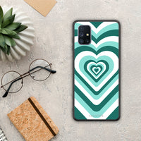 Thumbnail for Green Hearts - Samsung Galaxy M51 case