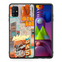 Thumbnail for Θήκη Αγίου Βαλεντίνου Samsung Galaxy M51 Groovy Babe από τη Smartfits με σχέδιο στο πίσω μέρος και μαύρο περίβλημα | Samsung Galaxy M51 Groovy Babe case with colorful back and black bezels