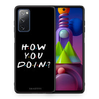 Thumbnail for Θήκη Samsung Galaxy M51 How You Doin από τη Smartfits με σχέδιο στο πίσω μέρος και μαύρο περίβλημα | Samsung Galaxy M51 How You Doin case with colorful back and black bezels