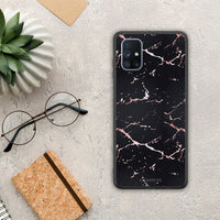 Thumbnail for Marble Black Rosegold - Samsung Galaxy M51 case