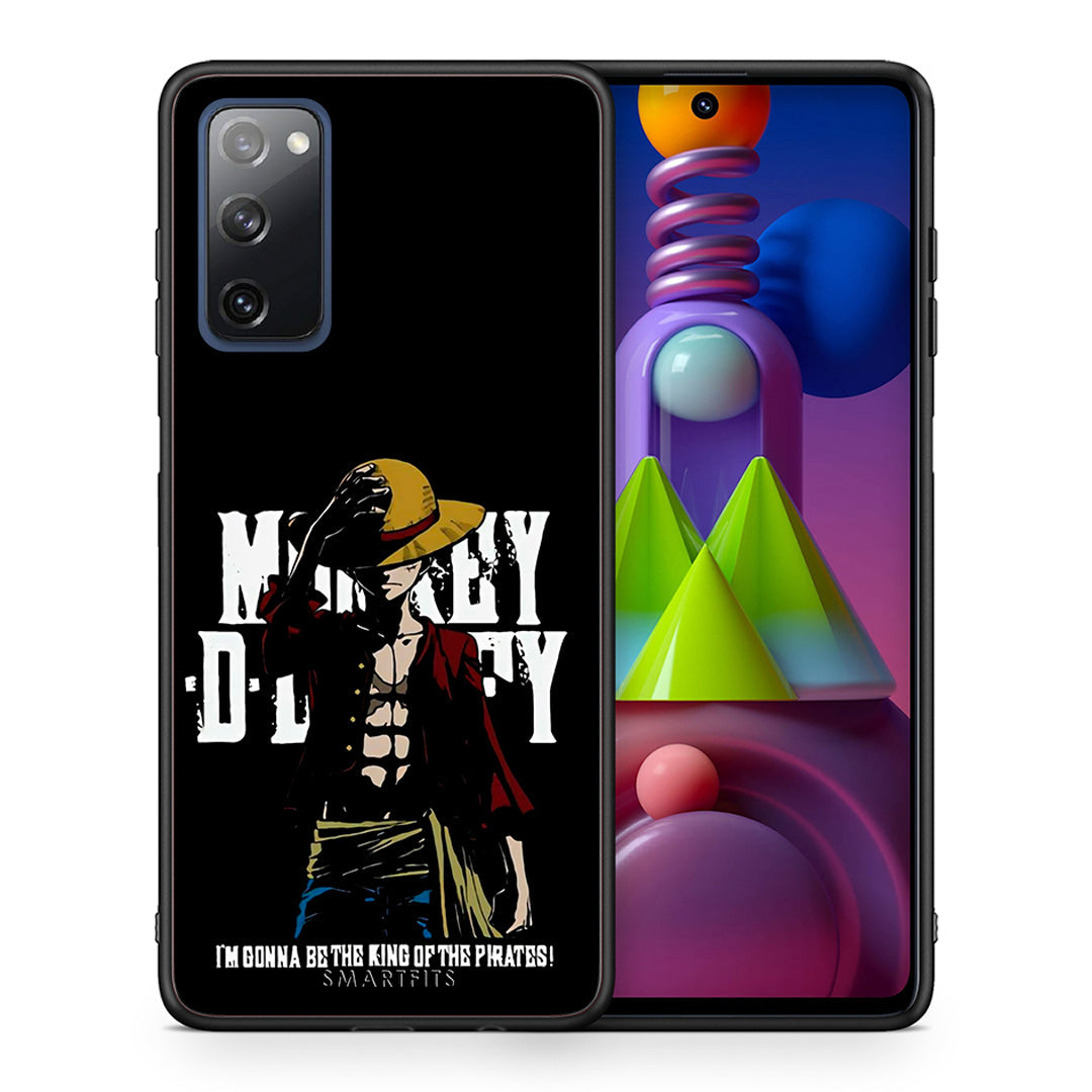 Θήκη Samsung Galaxy M51 Pirate King από τη Smartfits με σχέδιο στο πίσω μέρος και μαύρο περίβλημα | Samsung Galaxy M51 Pirate King case with colorful back and black bezels