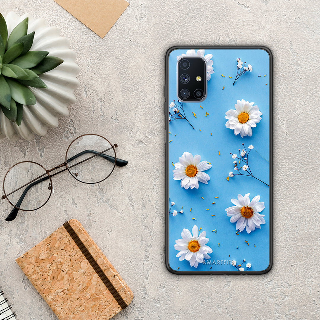 Real Daisies - Samsung Galaxy M51 case