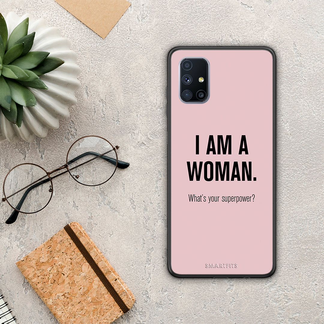 Superpower Woman - Samsung Galaxy M51 case