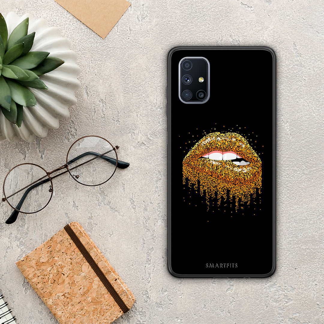 Valentine Golden - Samsung Galaxy M51 case