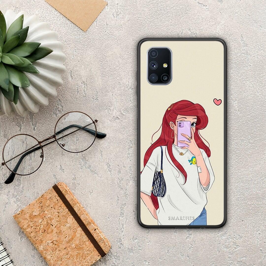 Walking Mermaid - Samsung Galaxy M51 case