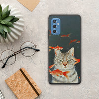 Thumbnail for Cat Goldfish - Samsung Galaxy M52 5G case