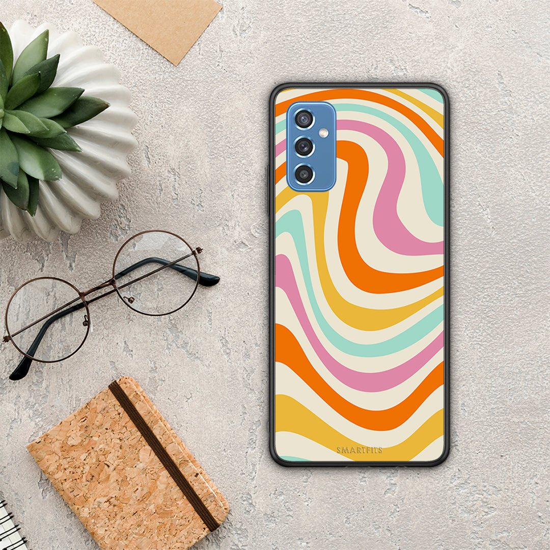Colorful Waves - Samsung Galaxy M52 5G case