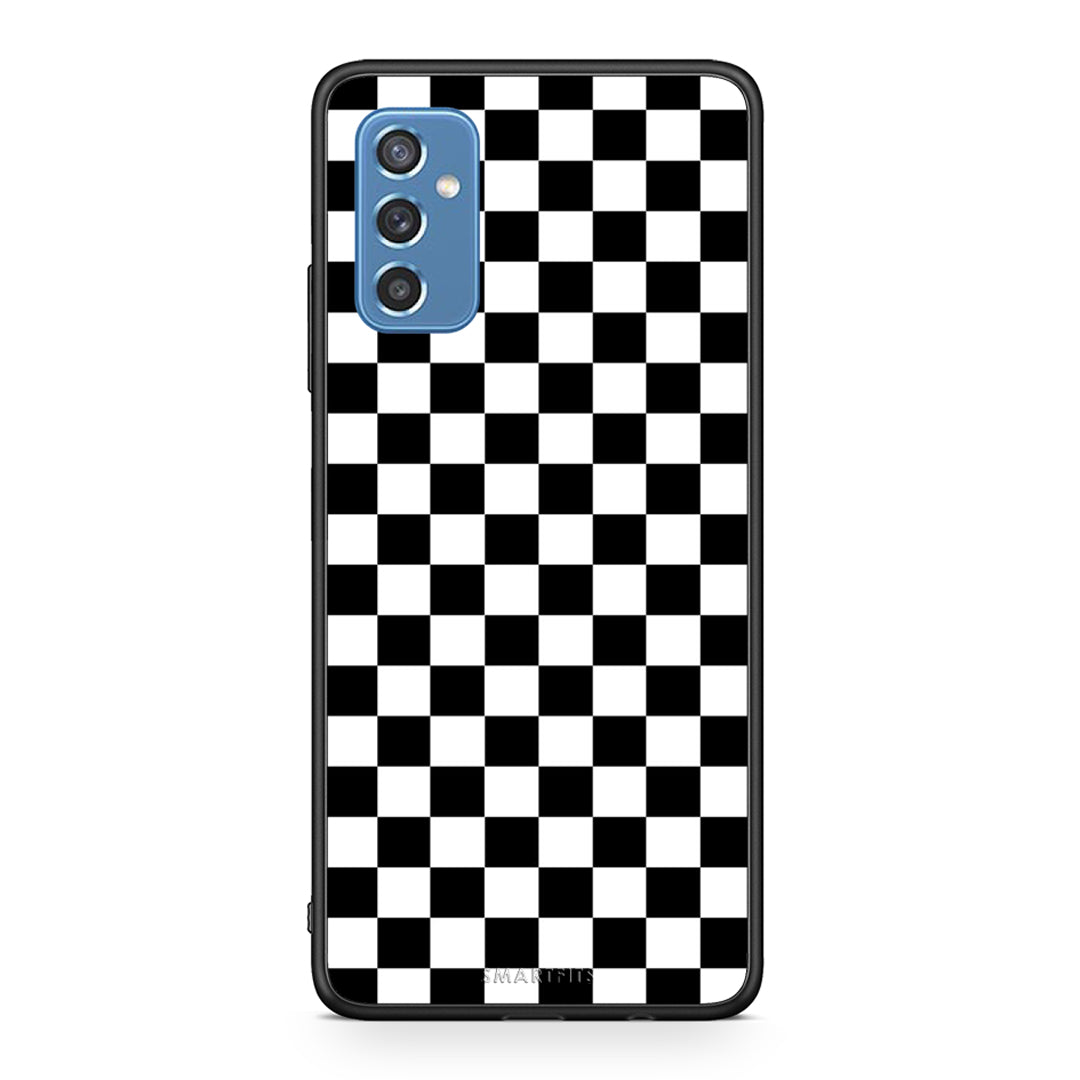 4 - Samsung M52 5G Squares Geometric case, cover, bumper