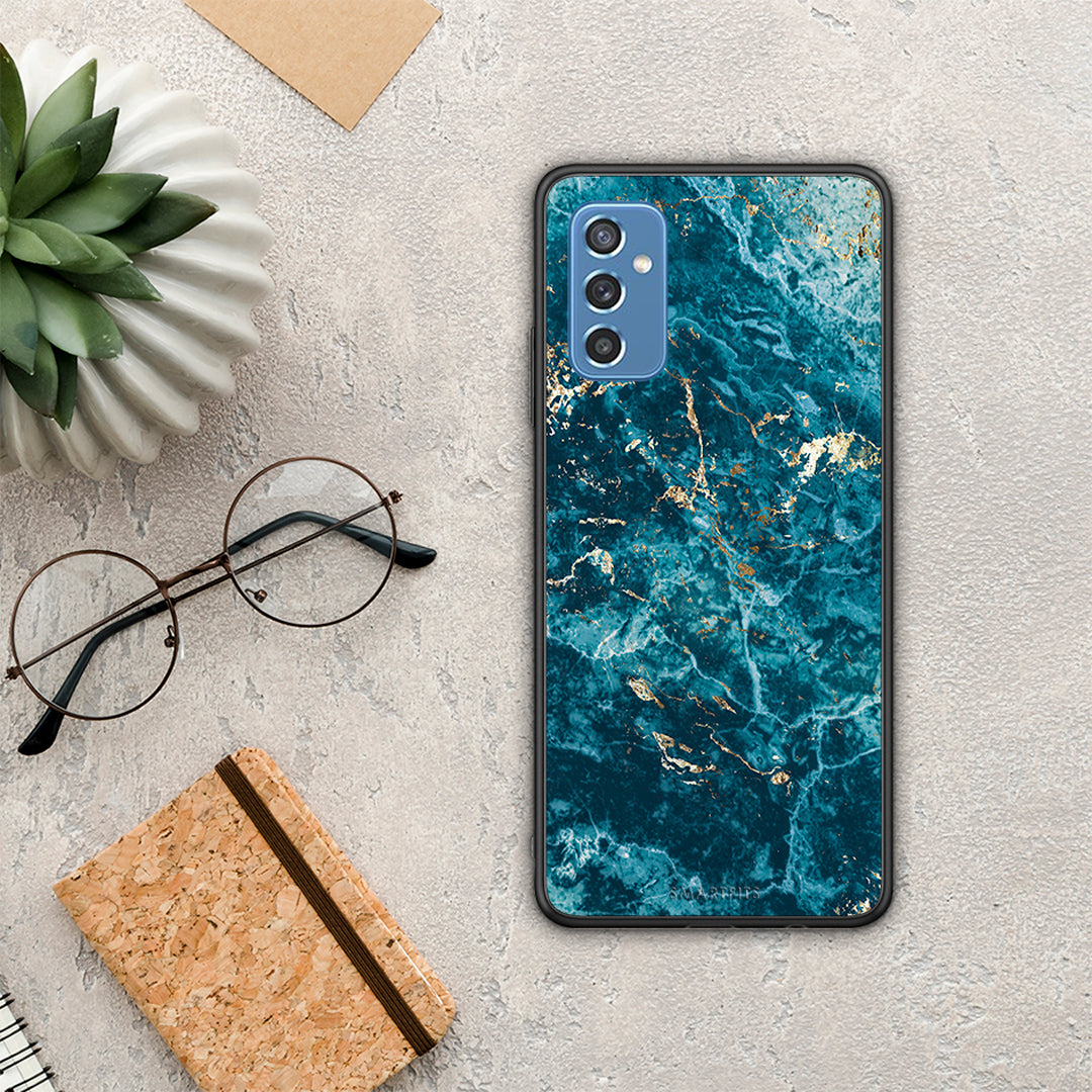 Marble Blue - Samsung Galaxy M52 5G case