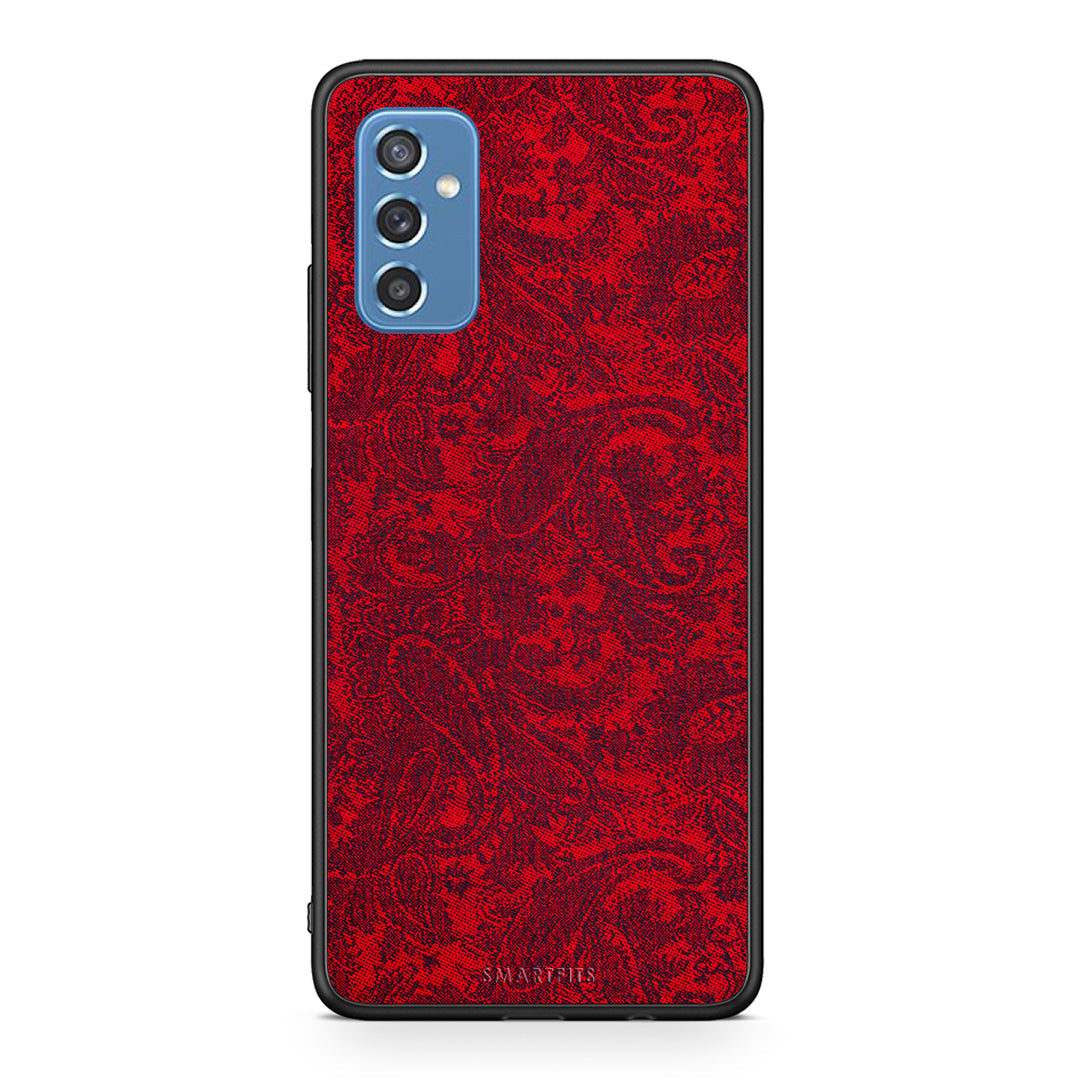 Samsung M52 5G Paisley Cashmere θήκη από τη Smartfits με σχέδιο στο πίσω μέρος και μαύρο περίβλημα | Smartphone case with colorful back and black bezels by Smartfits