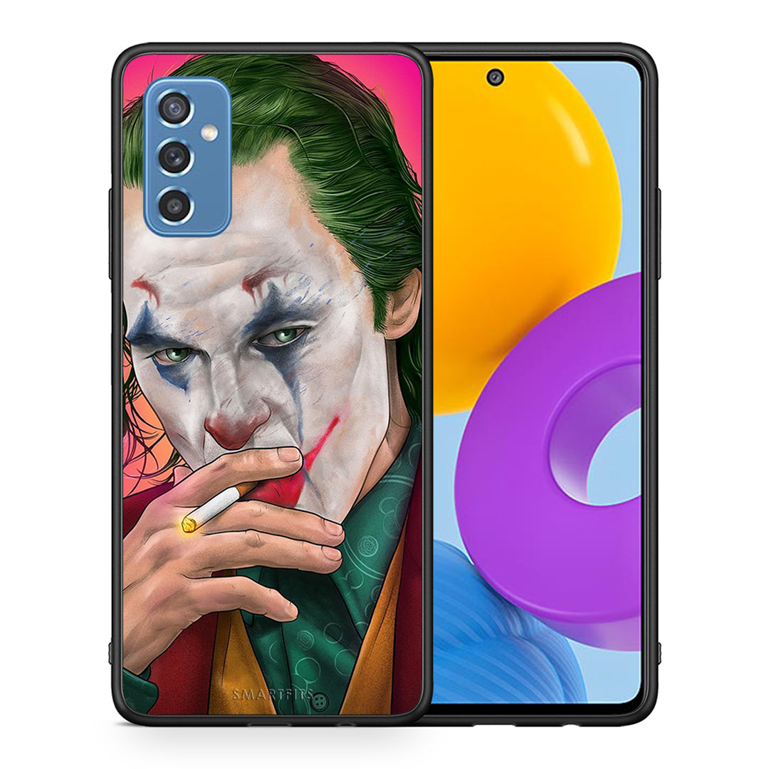 Θήκη Samsung M52 5G JokesOnU PopArt από τη Smartfits με σχέδιο στο πίσω μέρος και μαύρο περίβλημα | Samsung M52 5G JokesOnU PopArt case with colorful back and black bezels