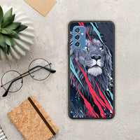 Thumbnail for PopArt Lion Designer - Samsung Galaxy M52 5G Case