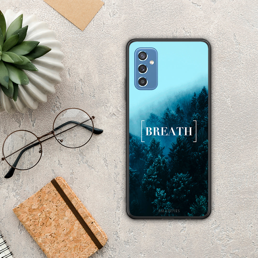 Quote Breath - Samsung Galaxy M52 5G case