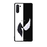 Thumbnail for Samsung Note 10 Angels Demons θήκη από τη Smartfits με σχέδιο στο πίσω μέρος και μαύρο περίβλημα | Smartphone case with colorful back and black bezels by Smartfits