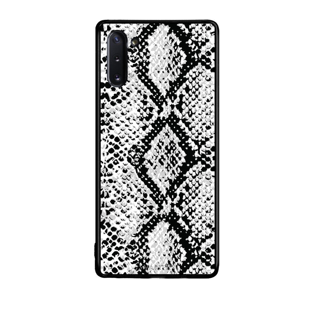 24 - Samsung Note 10  White Snake Animal case, cover, bumper