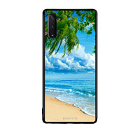 Thumbnail for Samsung Note 10 Beautiful Beach θήκη από τη Smartfits με σχέδιο στο πίσω μέρος και μαύρο περίβλημα | Smartphone case with colorful back and black bezels by Smartfits