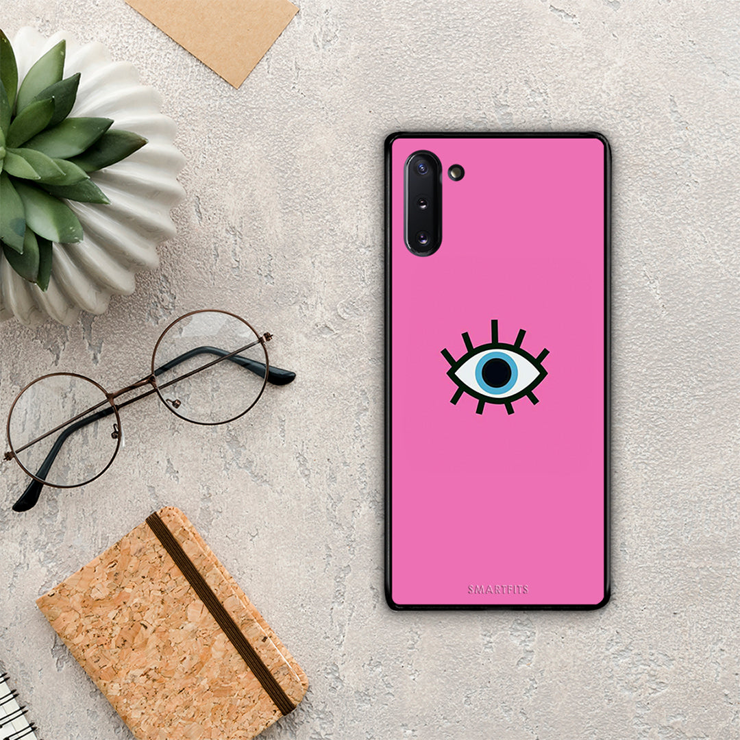 Blue Eye Pink - Samsung Galaxy Note 10 case