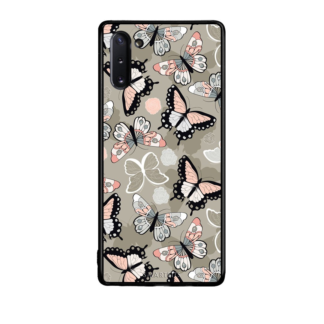 135 - Samsung Note 10  Butterflies Boho case, cover, bumper