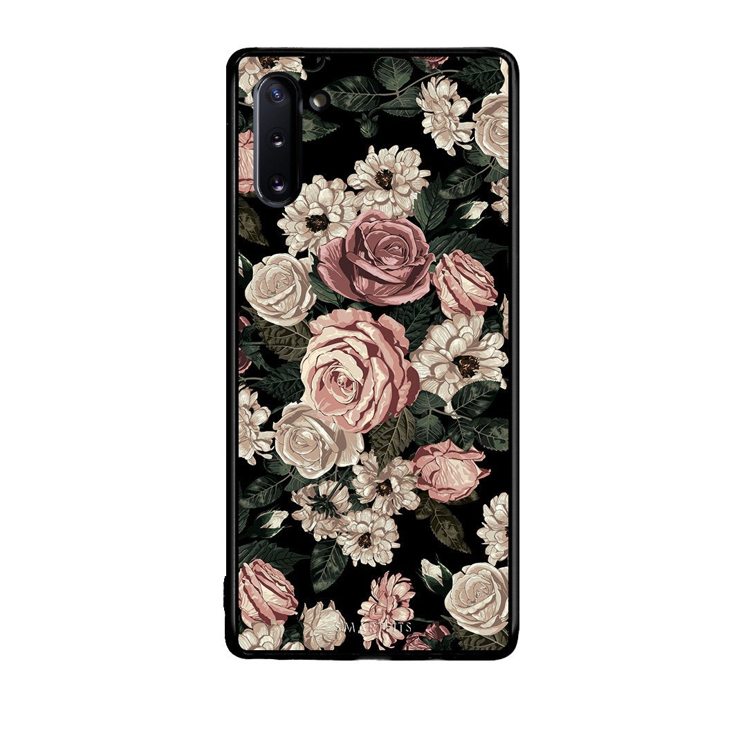 4 - Samsung Note 10 Wild Roses Flower case, cover, bumper