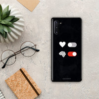 Thumbnail for Heart Vs Brain - Samsung Galaxy Note 10 Case