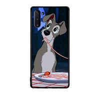 Thumbnail for Samsung Note 10 Lady And Tramp 1 Θήκη Αγίου Βαλεντίνου από τη Smartfits με σχέδιο στο πίσω μέρος και μαύρο περίβλημα | Smartphone case with colorful back and black bezels by Smartfits