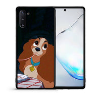 Thumbnail for Θήκη Αγίου Βαλεντίνου Samsung Note 10 Lady And Tramp 2 από τη Smartfits με σχέδιο στο πίσω μέρος και μαύρο περίβλημα | Samsung Note 10 Lady And Tramp 2 case with colorful back and black bezels