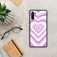 Thumbnail for Lilac Hearts - Samsung Galaxy Note 10